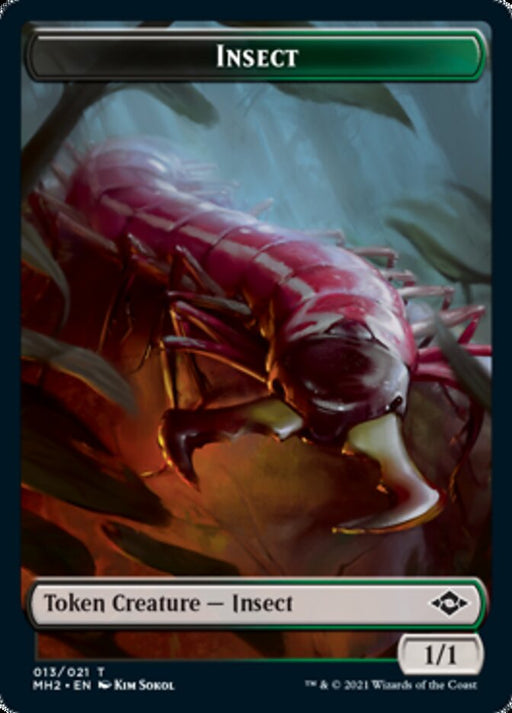 Insect // Treasure (21) Double-Sided Token [Tokens] Modern Horizons 2 Tokens MTG Single Magic: The Gathering