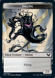 Inkling // Pest Double-Sided Token [Tokens] Strixhaven: School of Mages Tokens MTG Single Magic: The Gathering