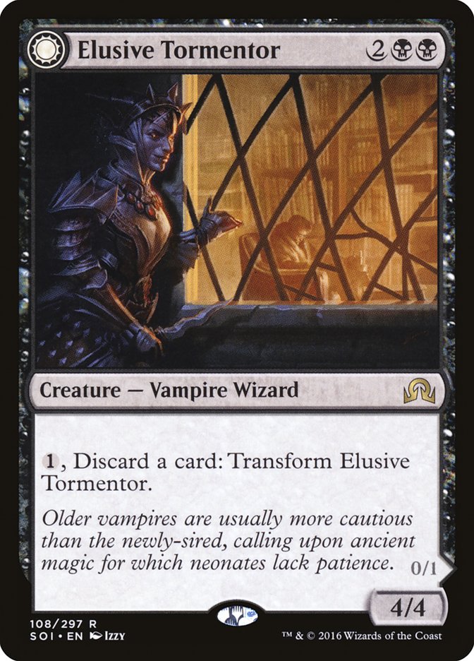 Elusive Tormentor // Insidious Mist [Shadows over Innistrad] MTG Single Magic: The Gathering   