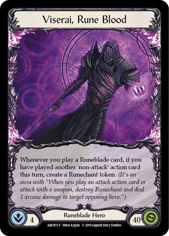 Kano, Dracai of Aether // Viserai, Rune Blood [ARC113 // ARC075] (Arcane Rising) Flesh And Blood Single Flesh And Blood   