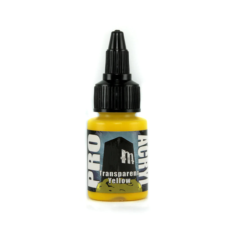 Monument Hobbies: Pro Acryl - Transparent Yellow Model Paints Warp Speed Distribution