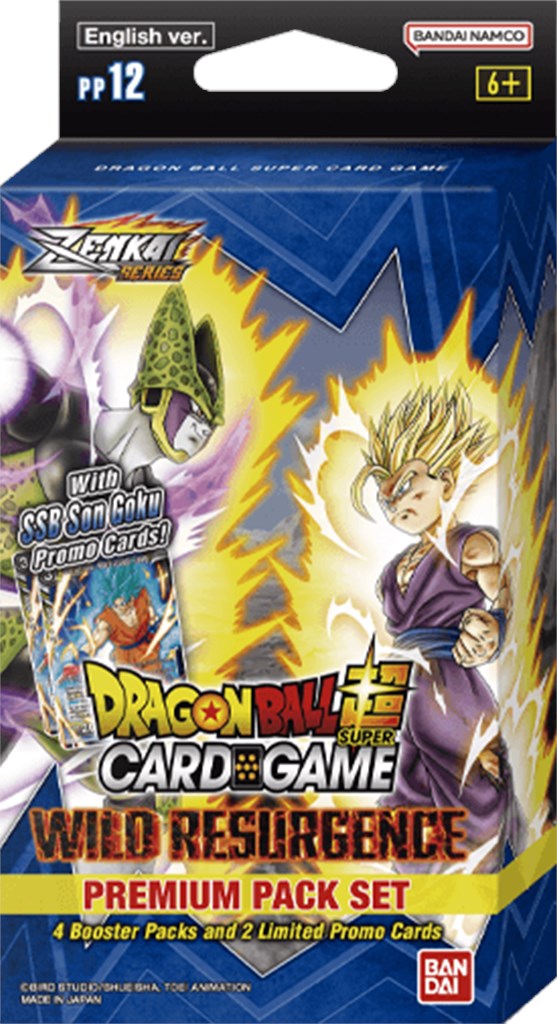 Dragon Ball Super Wild Resurgence [PP12] - Premium Pack Set Dragon Ball Super Sealed Dragon Ball Super   