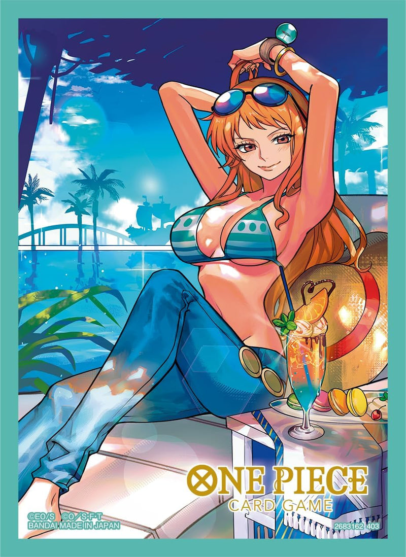 One Piece Card Sleeves - Nami 70Ct (Set 4) Card Sleeves Bandai