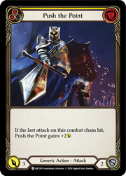 Push the Point (Yellow) [ARC189] Unlimited Edition Normal Flesh And Blood Single Flesh And Blood   
