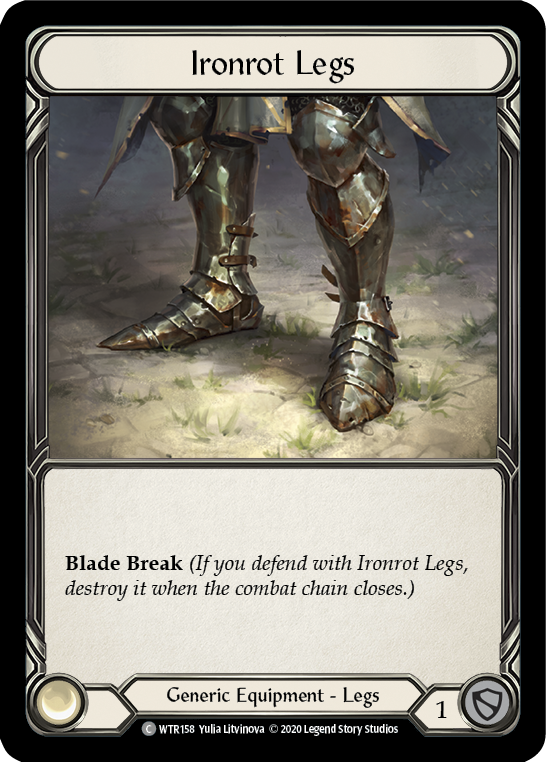 Ironrot Legs [WTR158] Unlimited Edition Normal Flesh And Blood Single Flesh And Blood   