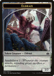 Eldrazi Spawn (004) // Eldrazi Double-Sided Token [Tokens] Planechase Anthology Tokens MTG Single Magic: The Gathering