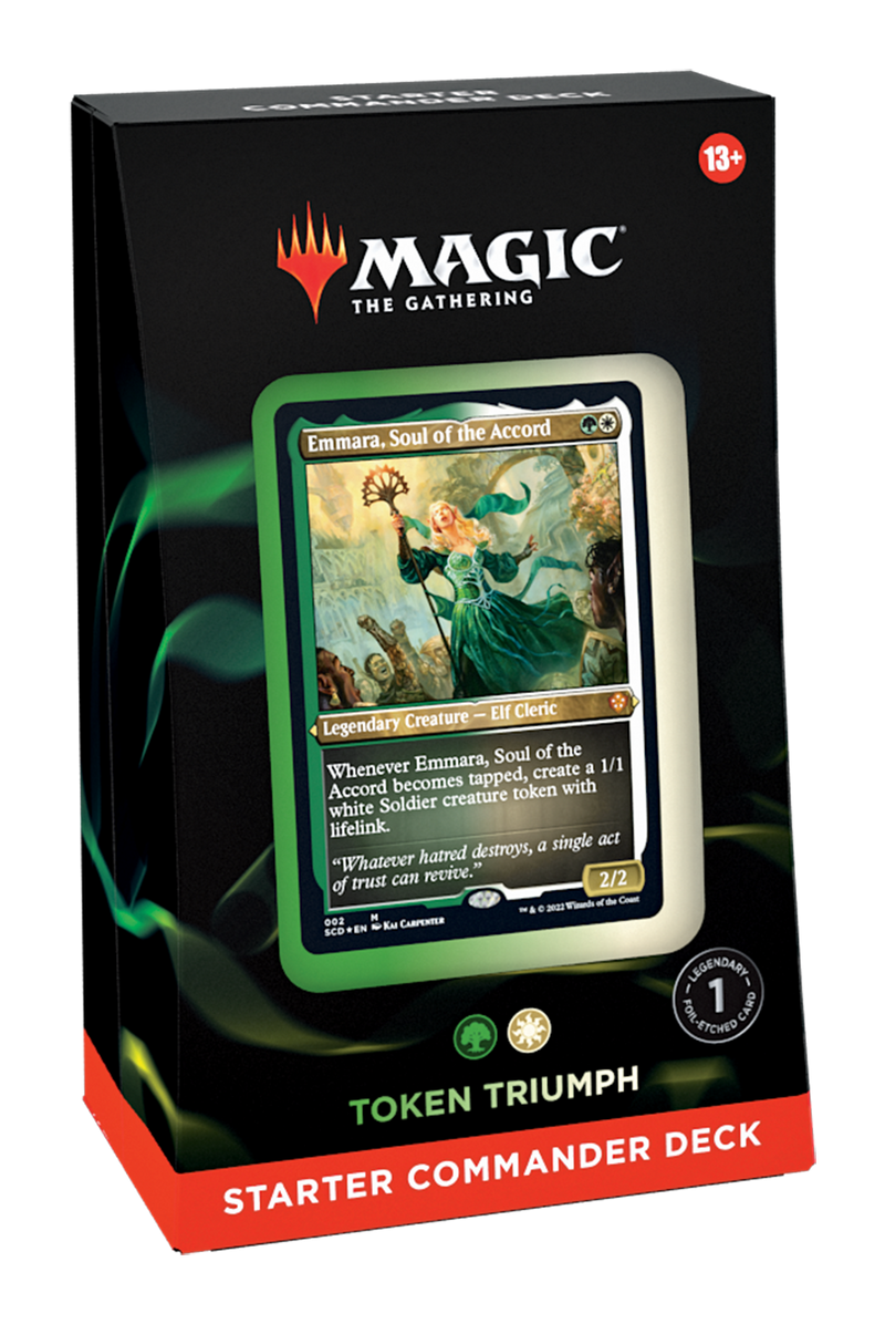 MTG Starter Commander Deck: Token Triumph MTG Sealed Magic: The Gathering   