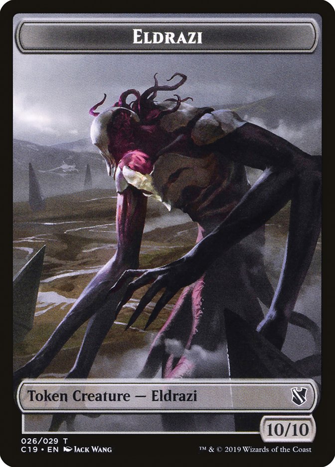Eldrazi Token [Tokens] Commander 2019 Tokens MTG Single Magic: The Gathering