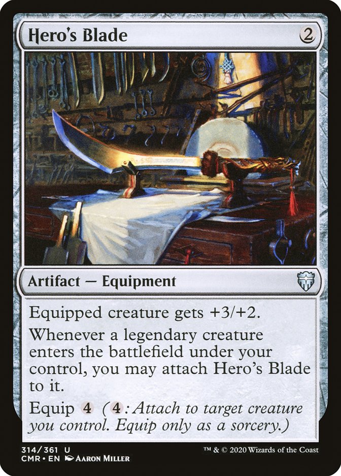 Hero's Blade (314) [Commander Legends]