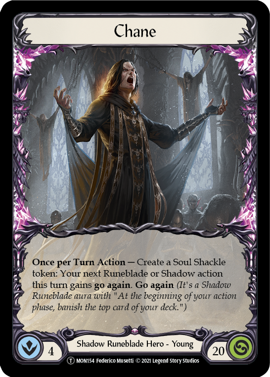Chane, Bound by Shadow // Chane [U-MON153 // U-MON154] Unlimited Normal Flesh And Blood Single Flesh And Blood   