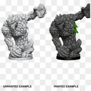 Pathfinder Battles Miniatures: W5 Medium Earth Elemental RPG Miniatures WizKids   