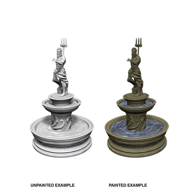 D&D Nolzur's Marvelous Miniatures: W10 Fountain Unpainted Miniatures WizKids