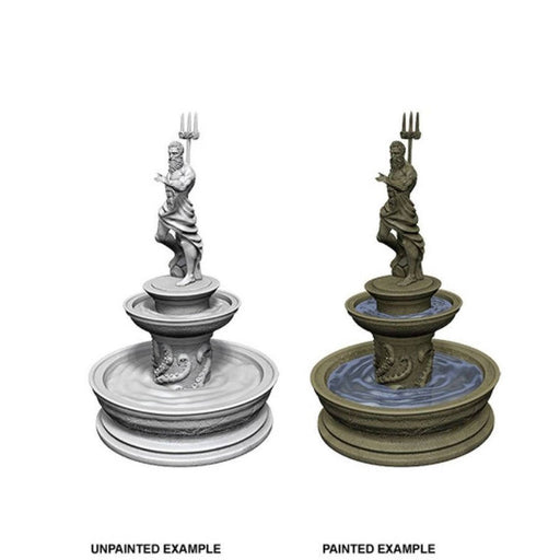 D&D Nolzur's Marvelous Miniatures: W10 Fountain Unpainted Miniatures WizKids