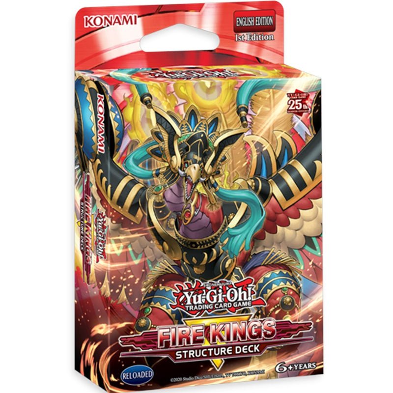 Yu-Gi-Oh! Fire Kings - Structure Deck (1st Edition) Yugioh Sealed Yu-Gi-Oh!   