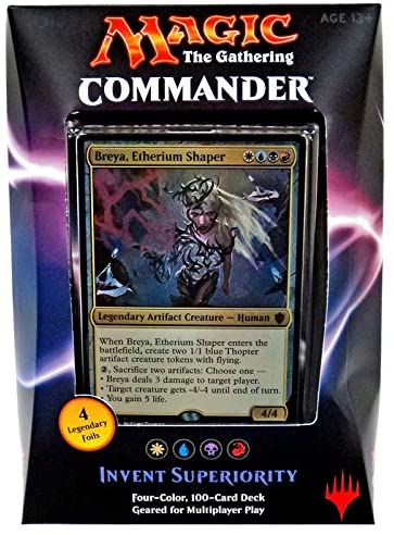 MTG Invent Superiority Commander Deck MTG Sealed Wizards of the Coast   