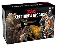 D&D Creature & NPC Cards Dungeons & Dragons 5E Wizards of the Coast