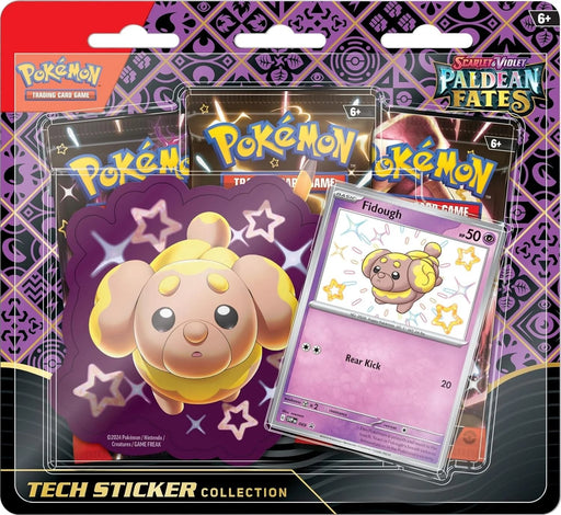 Pokémon Scarlet & Violet: Paldean Fates - Tech Sticker Collection (Fidough) Pokemon Sealed Pokémon   