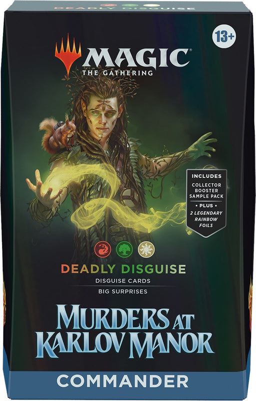 MTG Murders at Karlov Manor - Commander Deck (Deadly Disguise) MTG Sealed Magic: The Gathering   