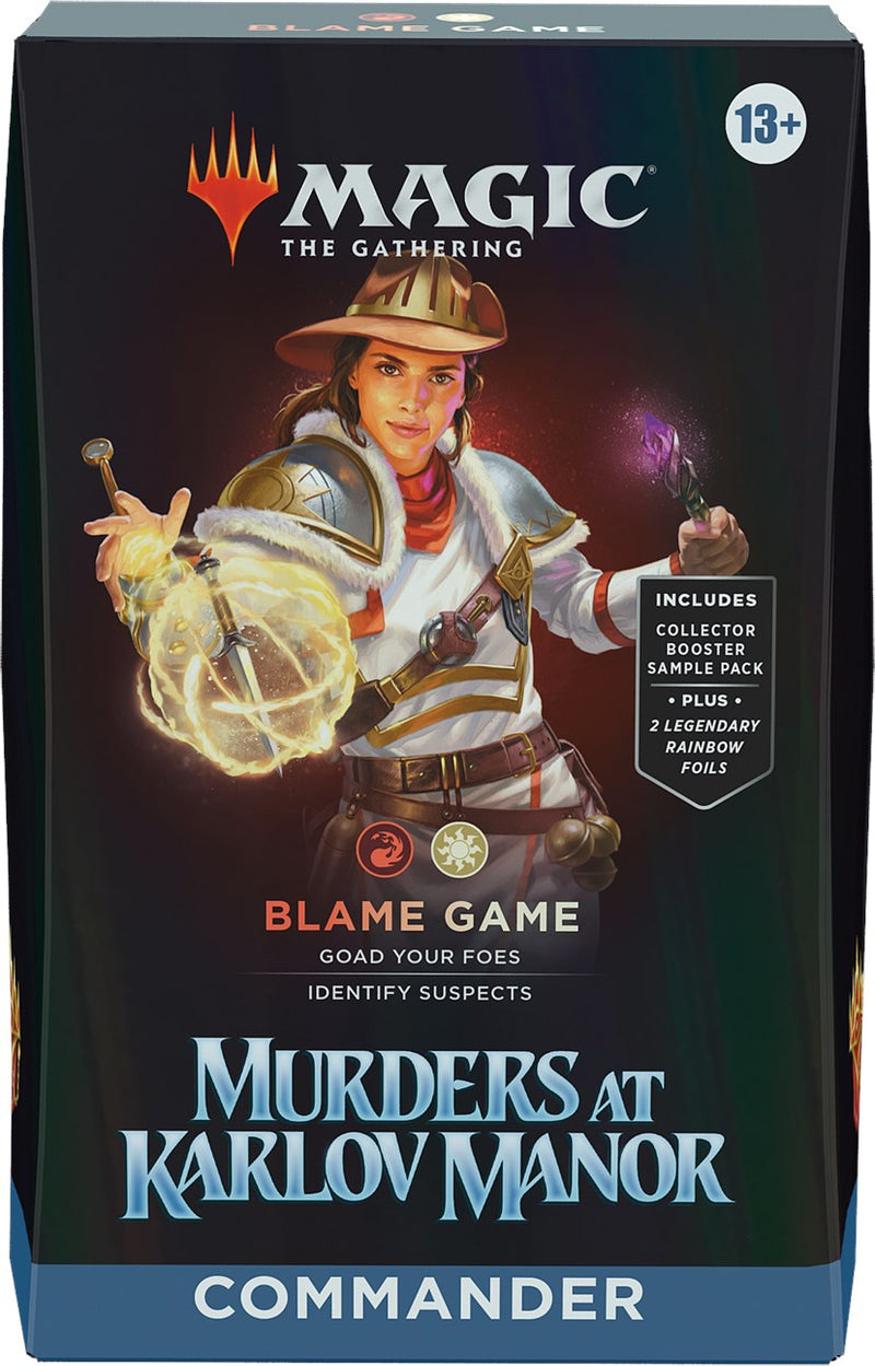 MTG Murders at Karlov Manor - Commander Deck (Blame Game)