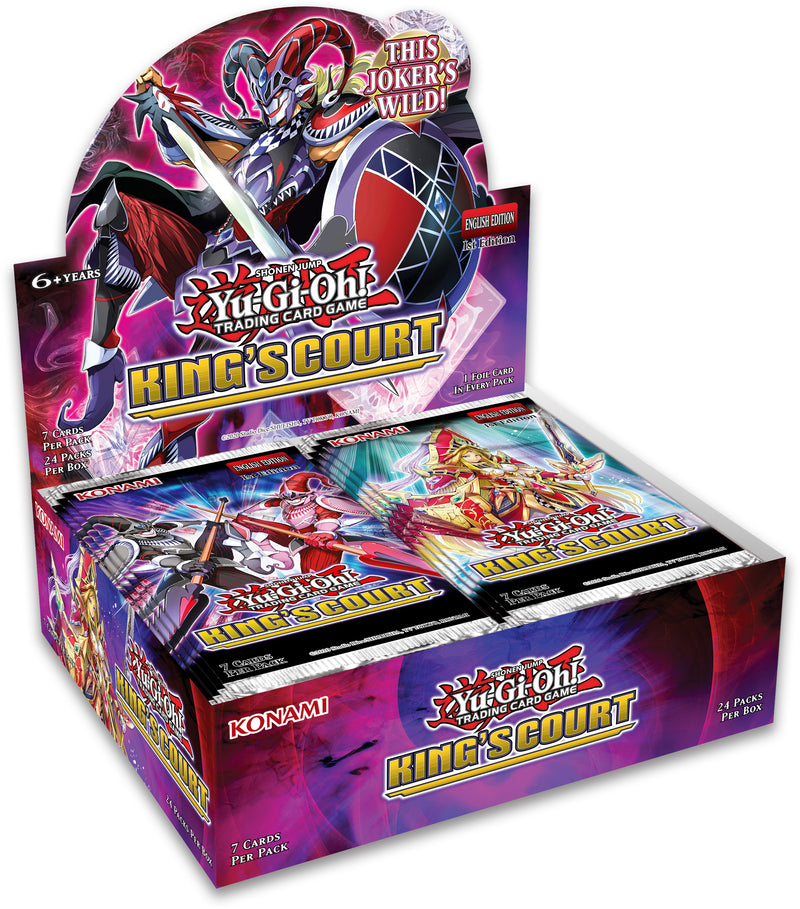 Yu-Gi-Oh! King's Court - Booster Box (1st Edition) Yugioh Sealed Yu-Gi-Oh!