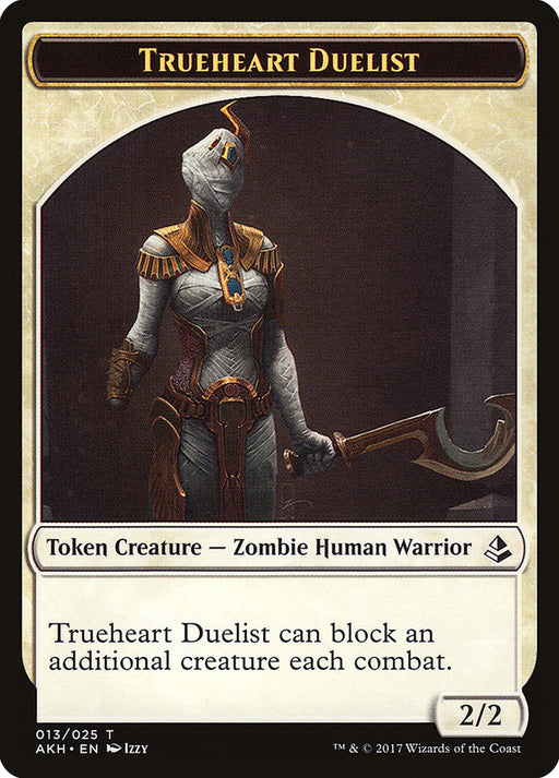 Trueheart Duelist // Snake Double-Sided Token [Tokens] Amonkhet Tokens MTG Single Magic: The Gathering