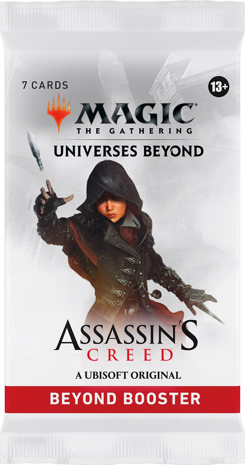 MTG Assassin's Creed - Beyond Booster Pack MTG Sealed Magic: The Gathering   