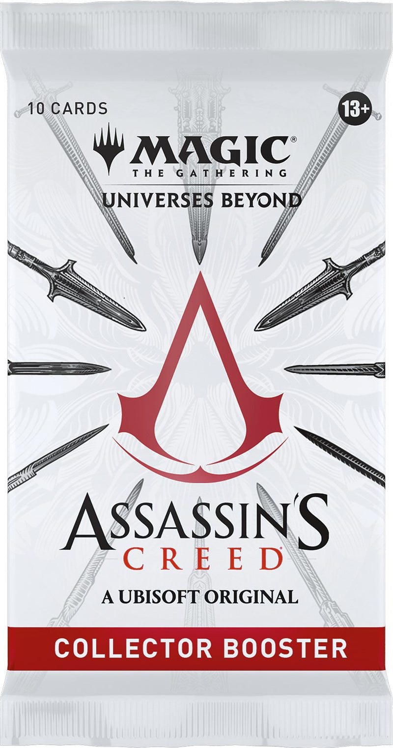 MTG Assassin's Creed - Collector Booster Pack MTG Sealed Magic: The Gathering   