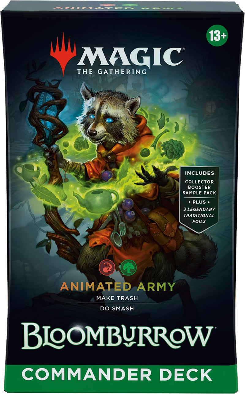 MTG Bloomburrow - Commander Deck (Animated Army) MTG Sealed Magic: The Gathering   