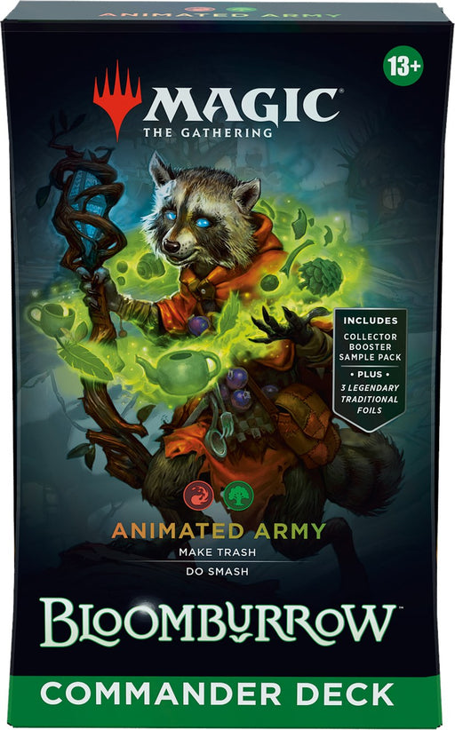 MTG Bloomburrow - Commander Deck (Animated Army) MTG Sealed Magic: The Gathering   