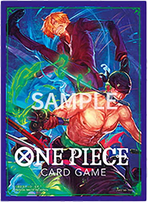 One Piece Card Sleeves - Zoro & Sanji 70Ct (Set 5) Card Sleeves Bandai