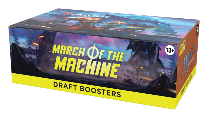 MTG March of the Machine Draft Booster Box MTG Sealed Magic: The Gathering   