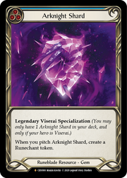 Arknight Shard [CRU000] 1st Edition Cold Foil Flesh And Blood Single Flesh And Blood   