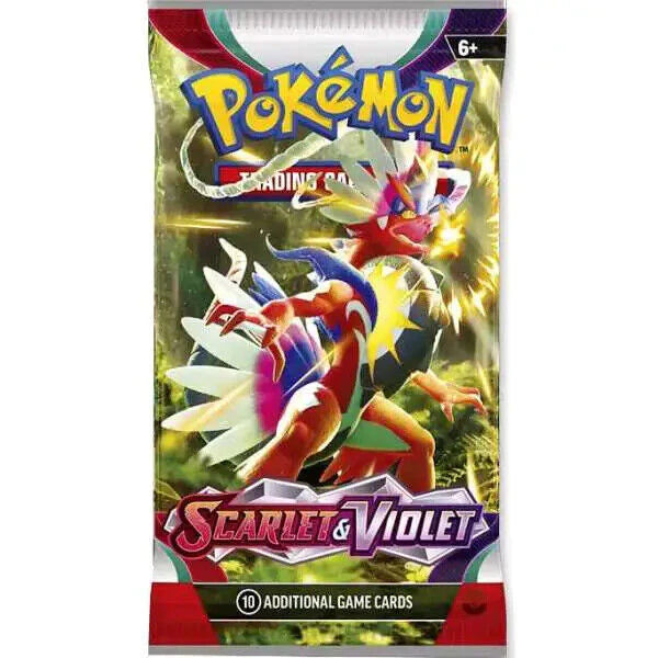 Pokémon Scarlet and Violet Booster Pack Pokemon Sealed Pokémon   