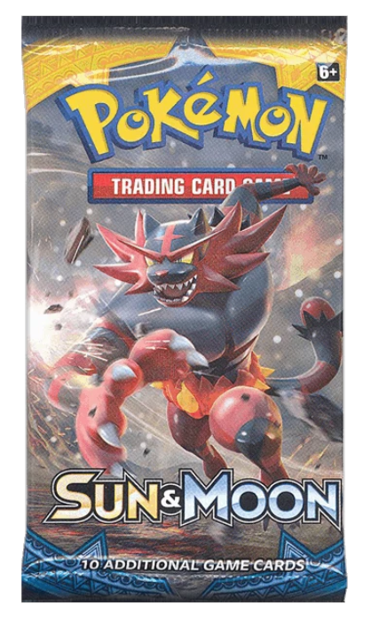 Pokémon Sun & Moon Booster Pack Pokemon Sealed Pokémon   
