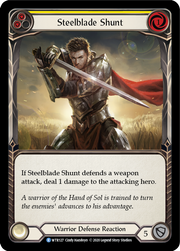 Steelblade Shunt (Yellow) [WTR127] Unlimited Edition Normal Flesh And Blood Single Flesh And Blood   