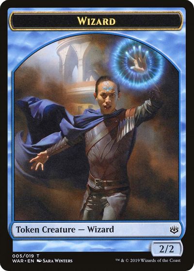 Servo // Wizard Double-Sided Token [Challenger Decks 2020 Tokens] MTG Single Magic: The Gathering   