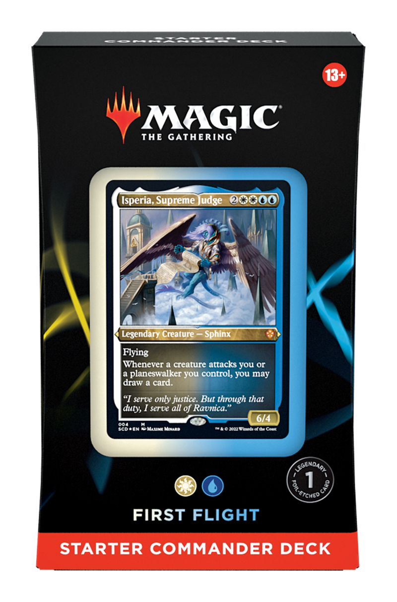 MTG Starter Commander Deck: First Flight MTG Sealed Magic: The Gathering   