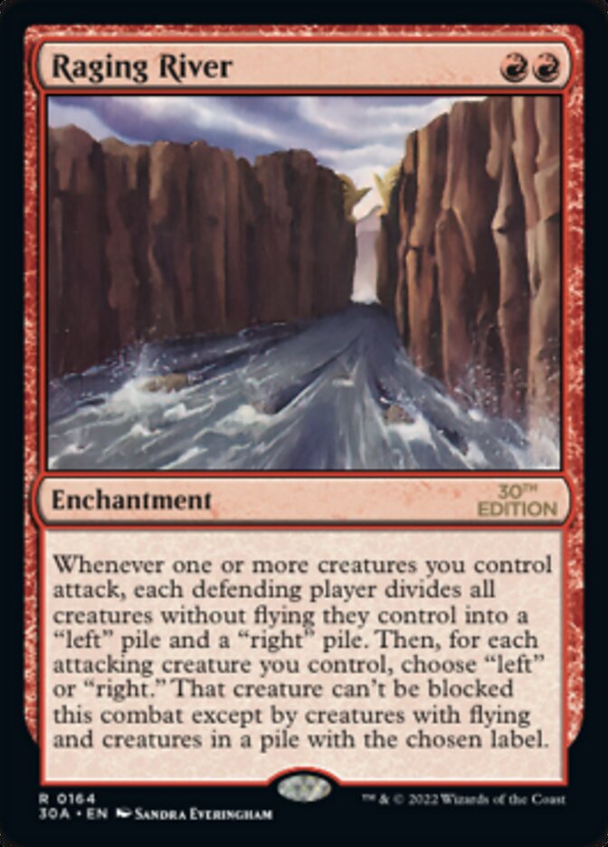 Raging River [30th Anniversary Edition] MTG Single Magic: The Gathering   