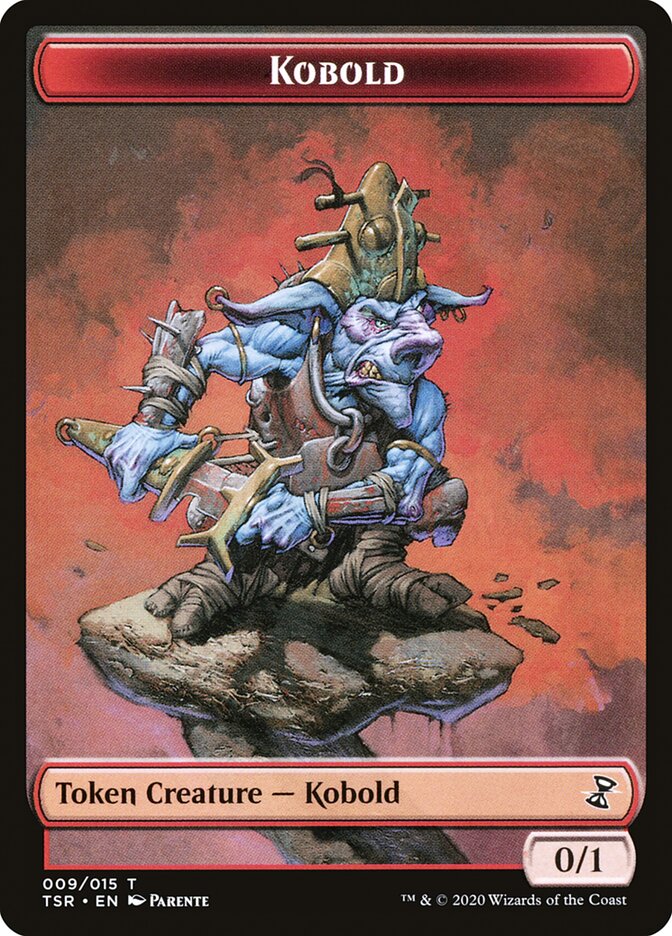 Kobold Token [Tokens] Time Spiral Remastered Tokens MTG Single Magic: The Gathering