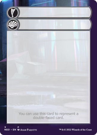 Helper Card (9/9) [Tokens] Kamigawa: Neon Dynasty Tokens MTG Single Magic: The Gathering