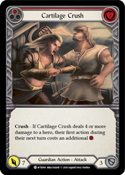Cartilage Crush (Red) [WTR060] Unlimited Edition Rainbow Foil Flesh And Blood Single Flesh And Blood   