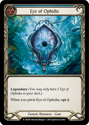 Eye of Ophidia [ARC000] Unlimited Edition Rainbow Foil Flesh And Blood Single Flesh And Blood   