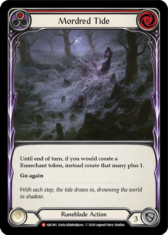 Mordred Tide [ARC081] Unlimited Edition Normal Flesh And Blood Single Flesh And Blood   