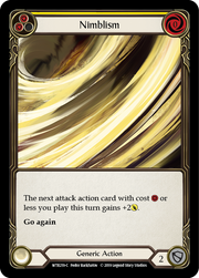 Nimblism (Yellow) [WTR219-C] Alpha Print Normal Flesh And Blood Single Flesh And Blood   