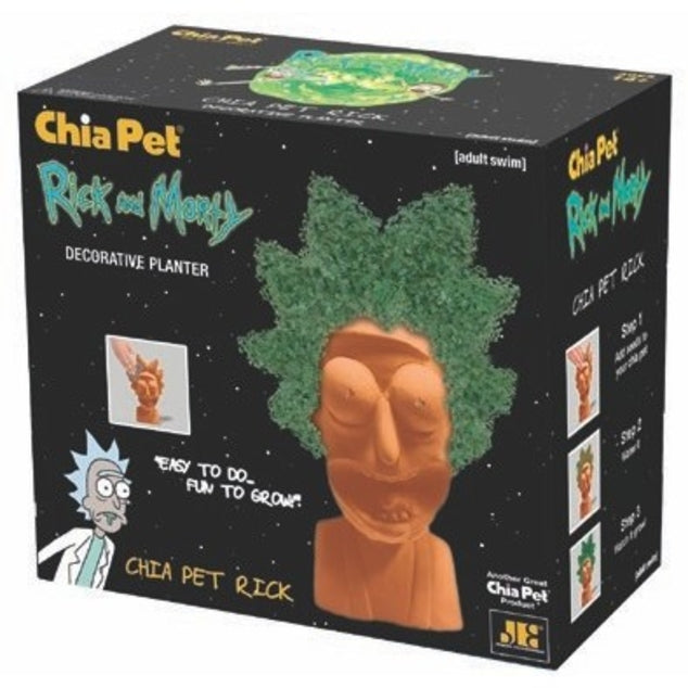 Chia Pet: Rick & Morty Rick Toys & Plushes Chia Pets   