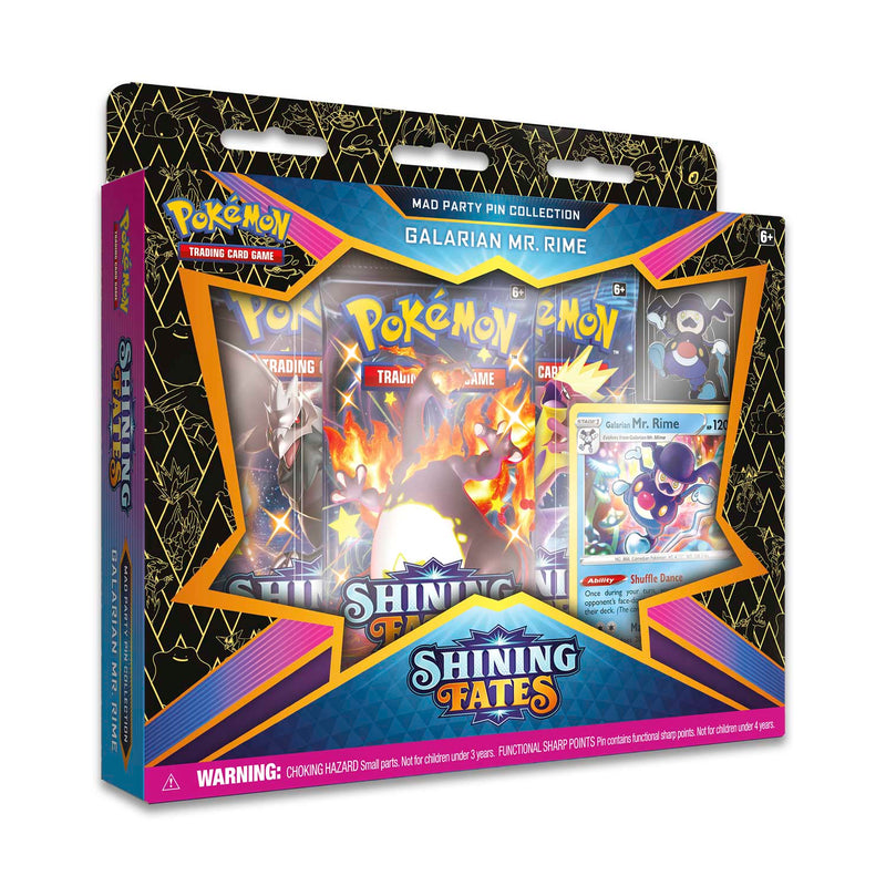 Pokémon Shining Fates - Mad Party Pin Collection (Galarian Mr. Rime) Pokemon Sealed Pokémon   