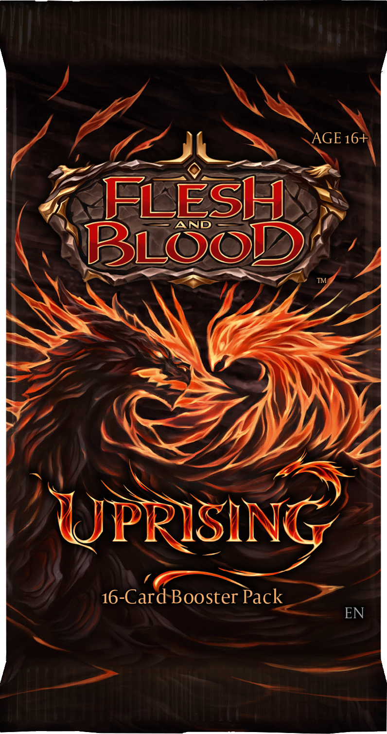 Flesh and Blood Uprising - Booster Pack Flesh And Blood Sealed Flesh And Blood   