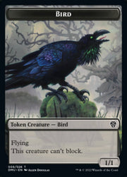 Phyrexian // Bird (006) Double-Sided Token [Tokens] Dominaria United Tokens MTG Single Magic: The Gathering