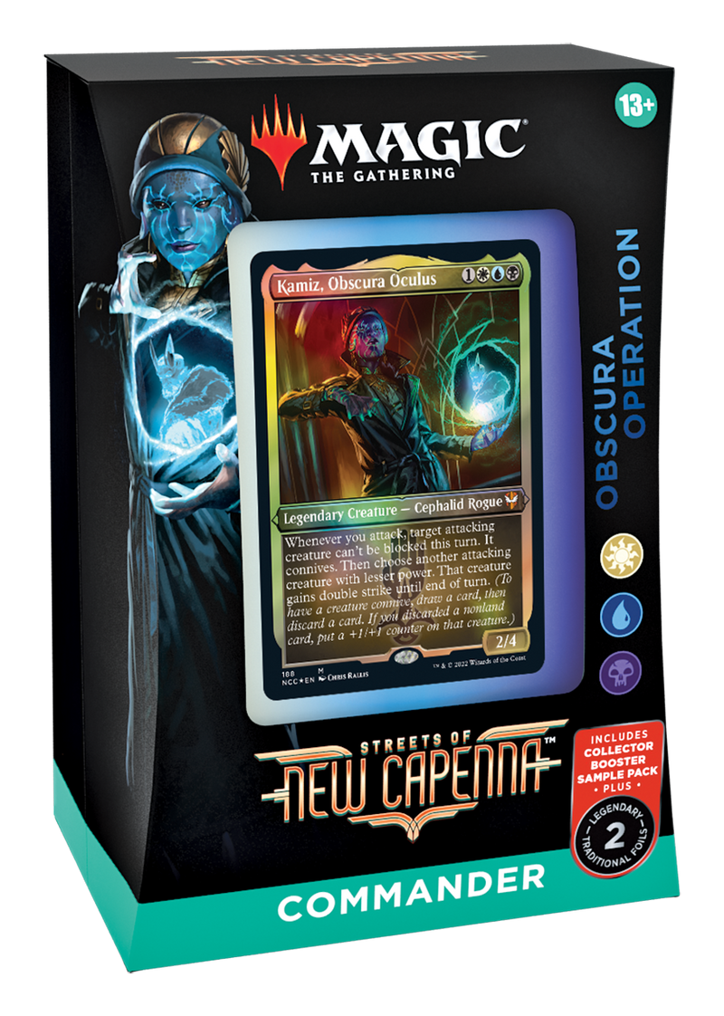 MTG Streets of New Capenna - Commander Deck (Obscura Operation) MTG Sealed Magic: The Gathering   