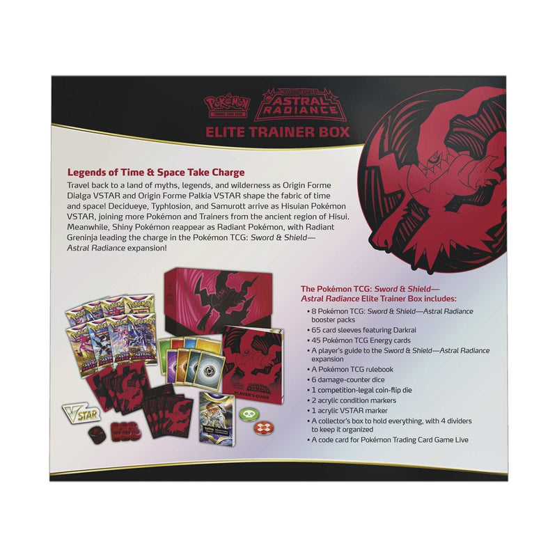 Pokémon Astral Radiance - Elite Trainer Box Pokemon Sealed Pokémon   